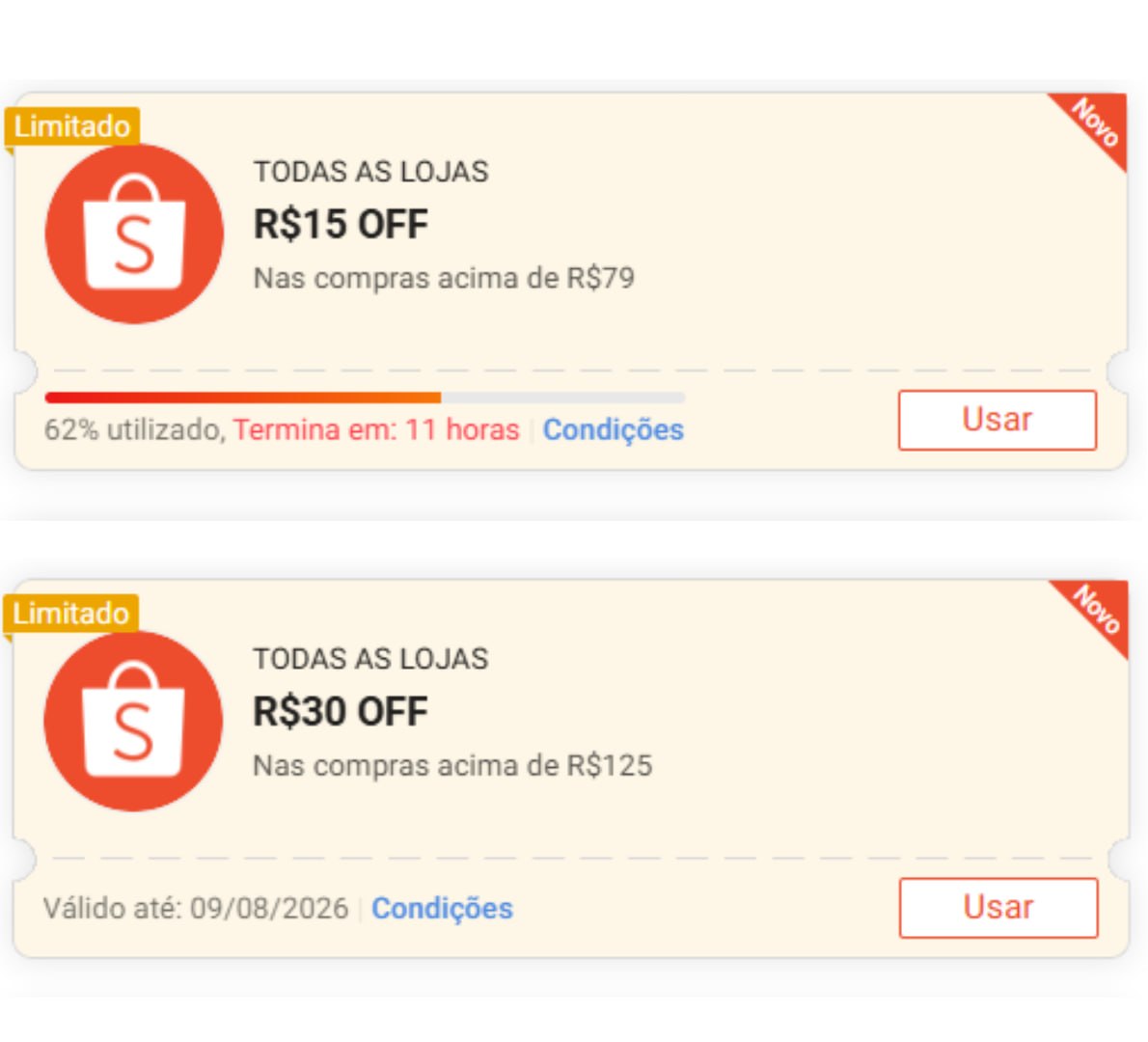 🚨 NOVOS CUPONS SHOPEE 🚨