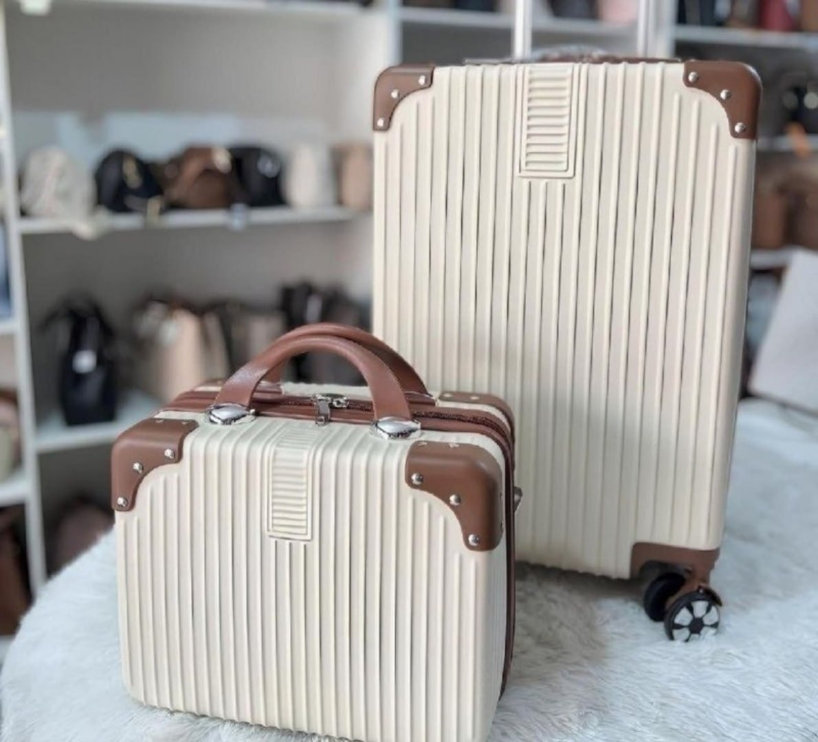 🧳 Mala de Viagem 10kg 360° com Frasqueira