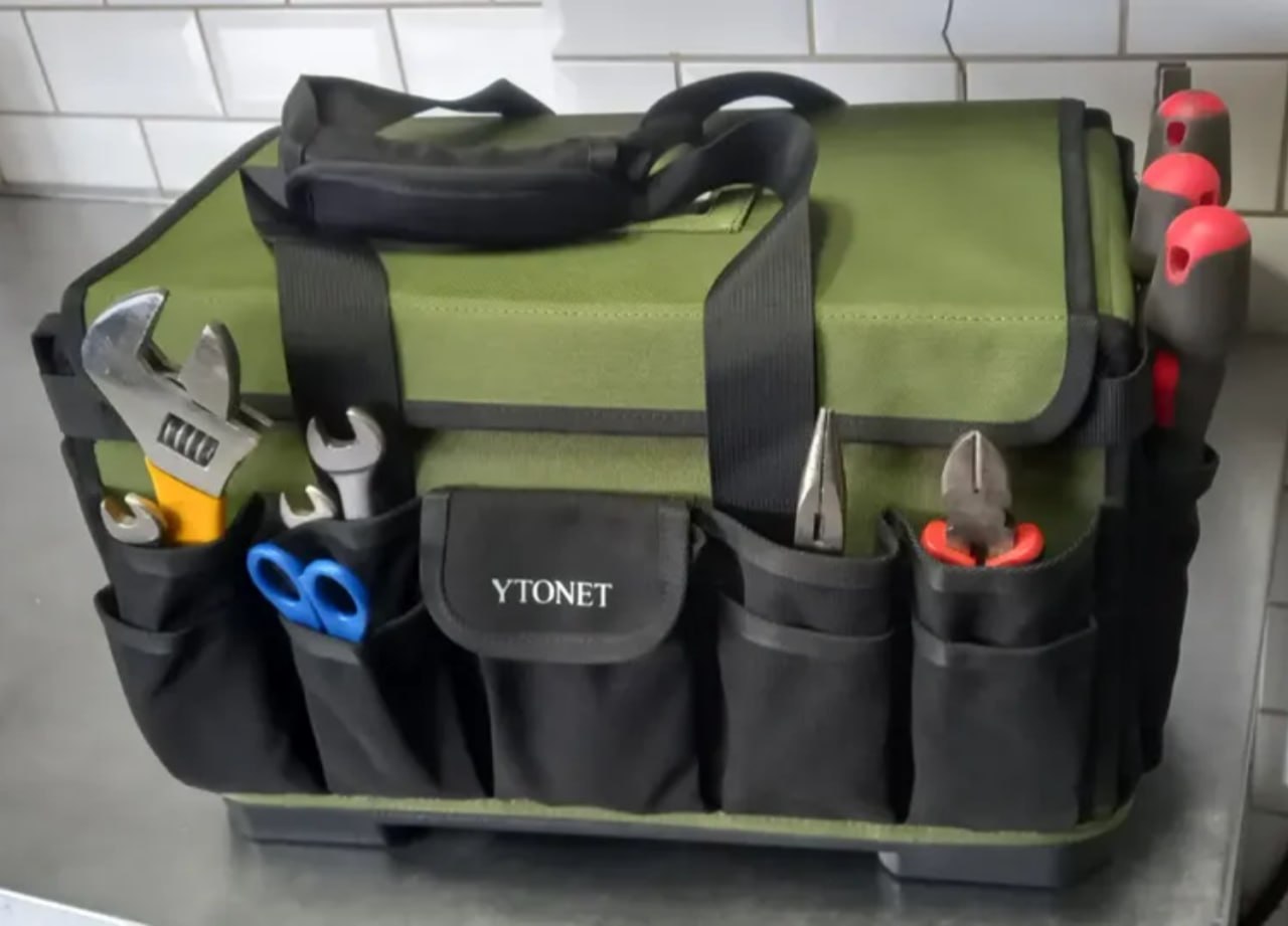 👛 Bolsa De Ferramentas Profissional Para Eletricista