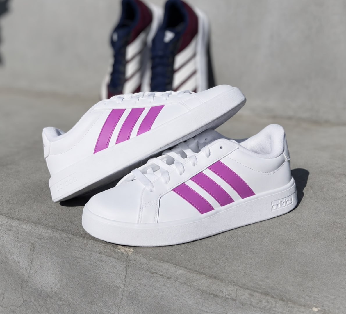 👟 Tênis Grand Court Base 3.0 adidas