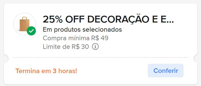 🚨 NOVO CUPOM MERCADO LIVRE 🚨