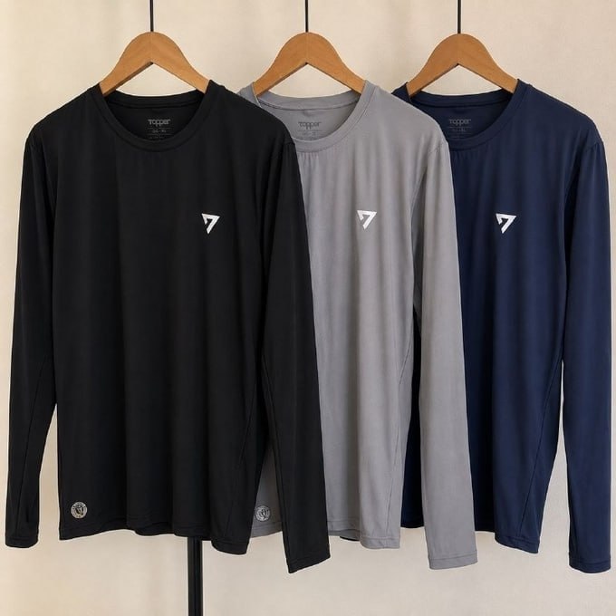 ✅ Kit 3 Camisetas Térmicas Masculina Uv50