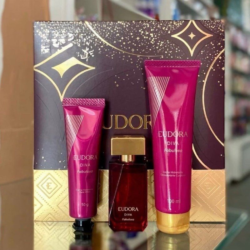 ✅ Kit Eudora Diva Fabulosa (3 Produtos)