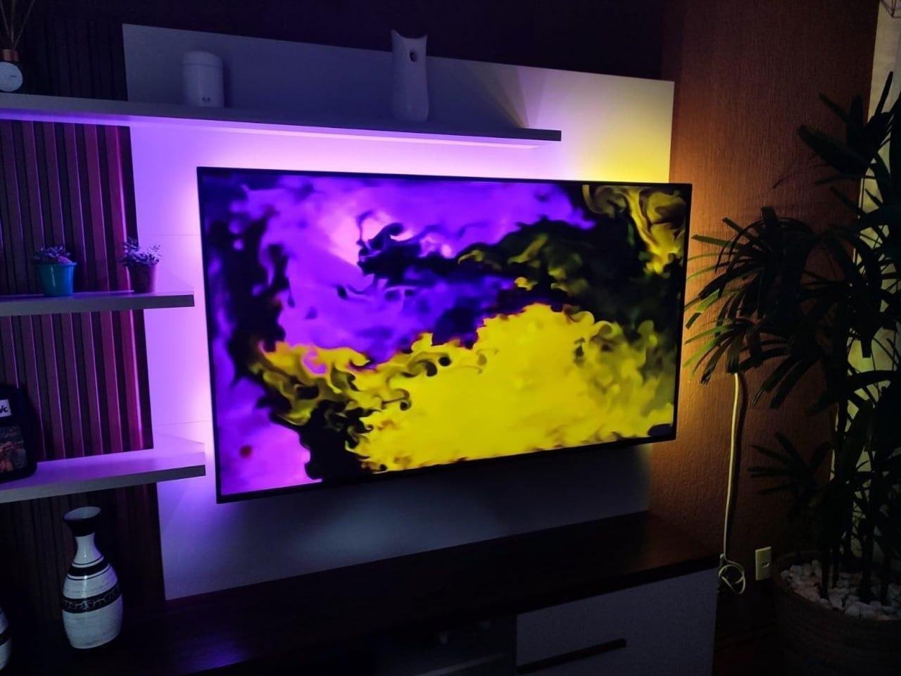 📺 Smart TV PHILIPS Ambilight 55" 4K Titan OS