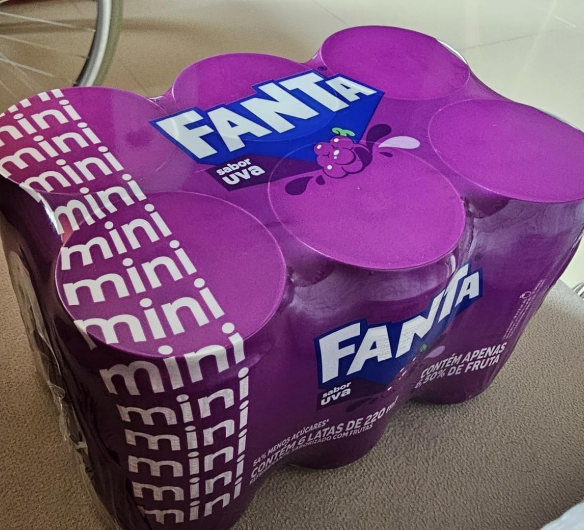 š„¤ Pack de Fanta Uva Lata 220mL - 6 unidades