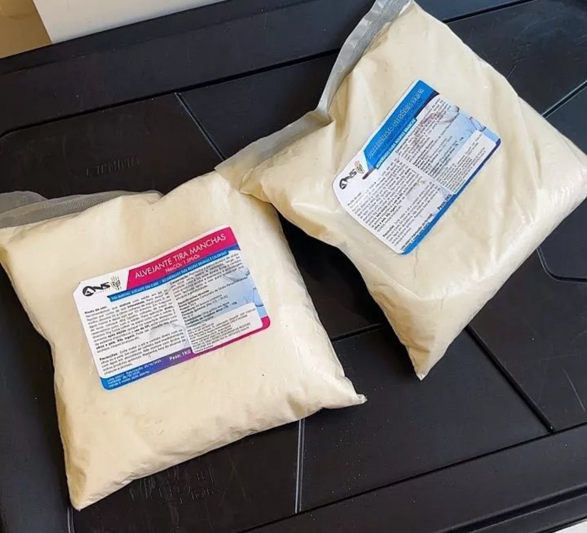 ✅ Tira Manchas Alvejante 1kg + Percarbonato de Sódio 1kg