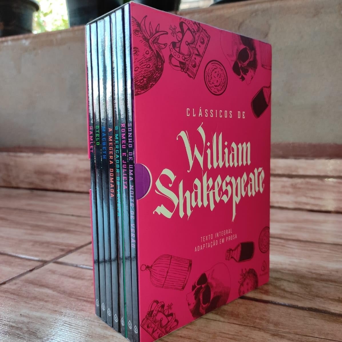 📚 Box Clássicos de William Shakespeare (Adaptadas em Prosa) - 7 livros