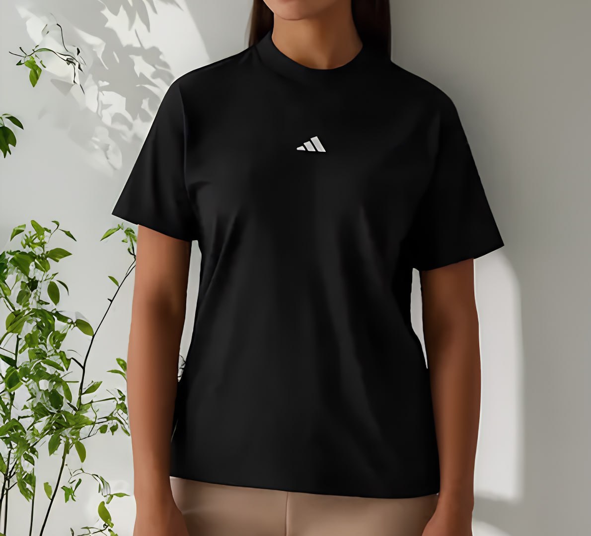 👕 Camiseta Algodão Essentials Adidas