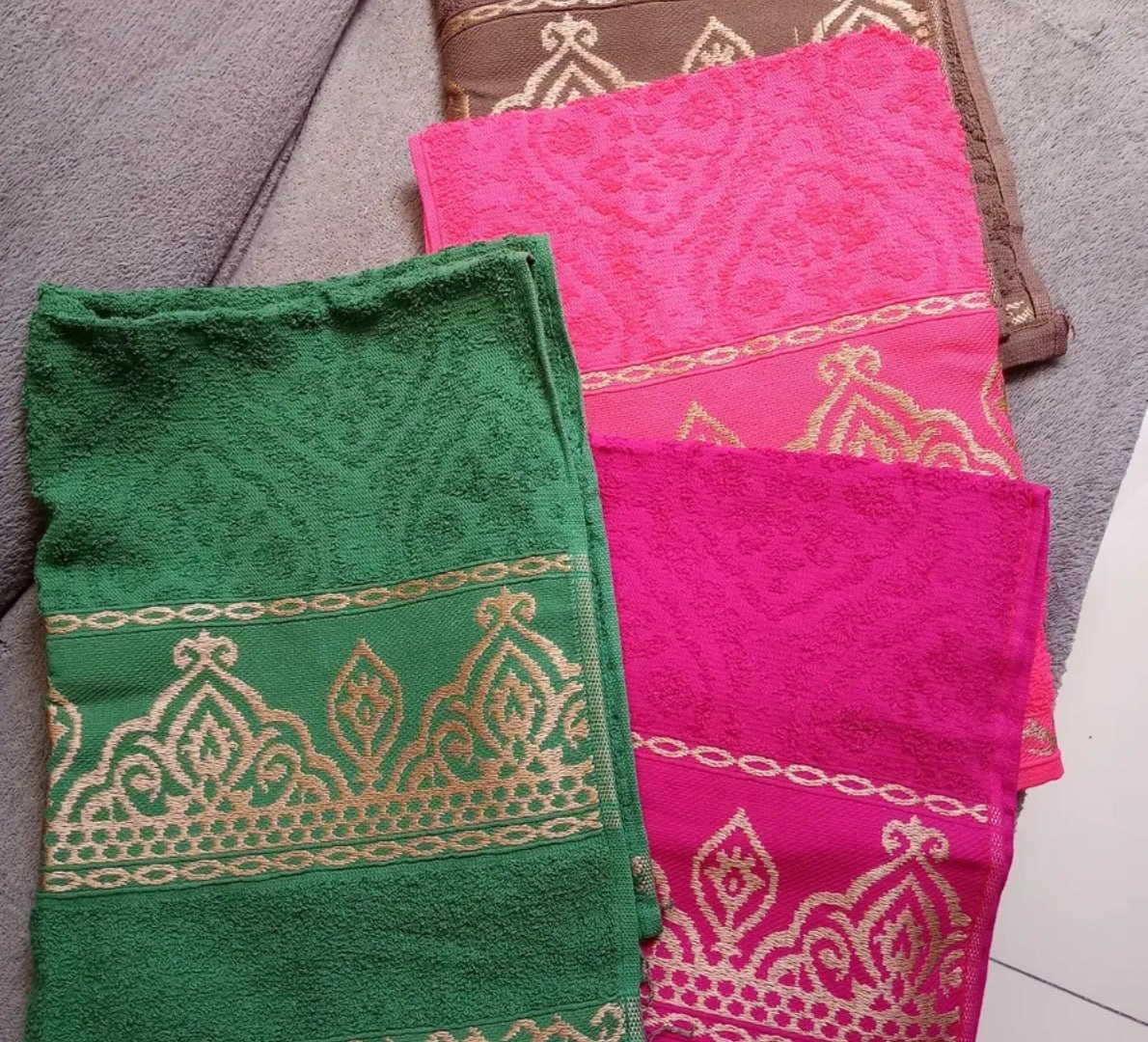 ✅ Kit 4 Toalha Rosto Algodão Cores Sortidas - Laune Haus