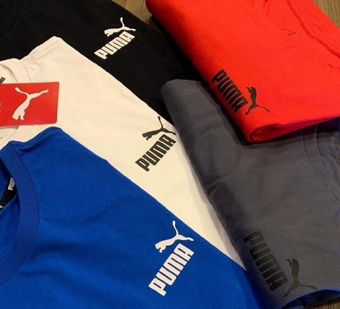 👕 Camiseta Puma Essentials Small Logo No. 1 (5 cores)