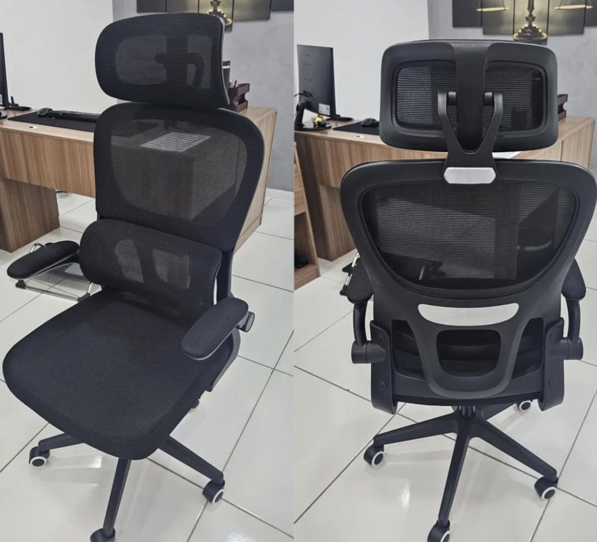💺 Cadeira Escritório Ergonômica Genebra B500 Luvinco