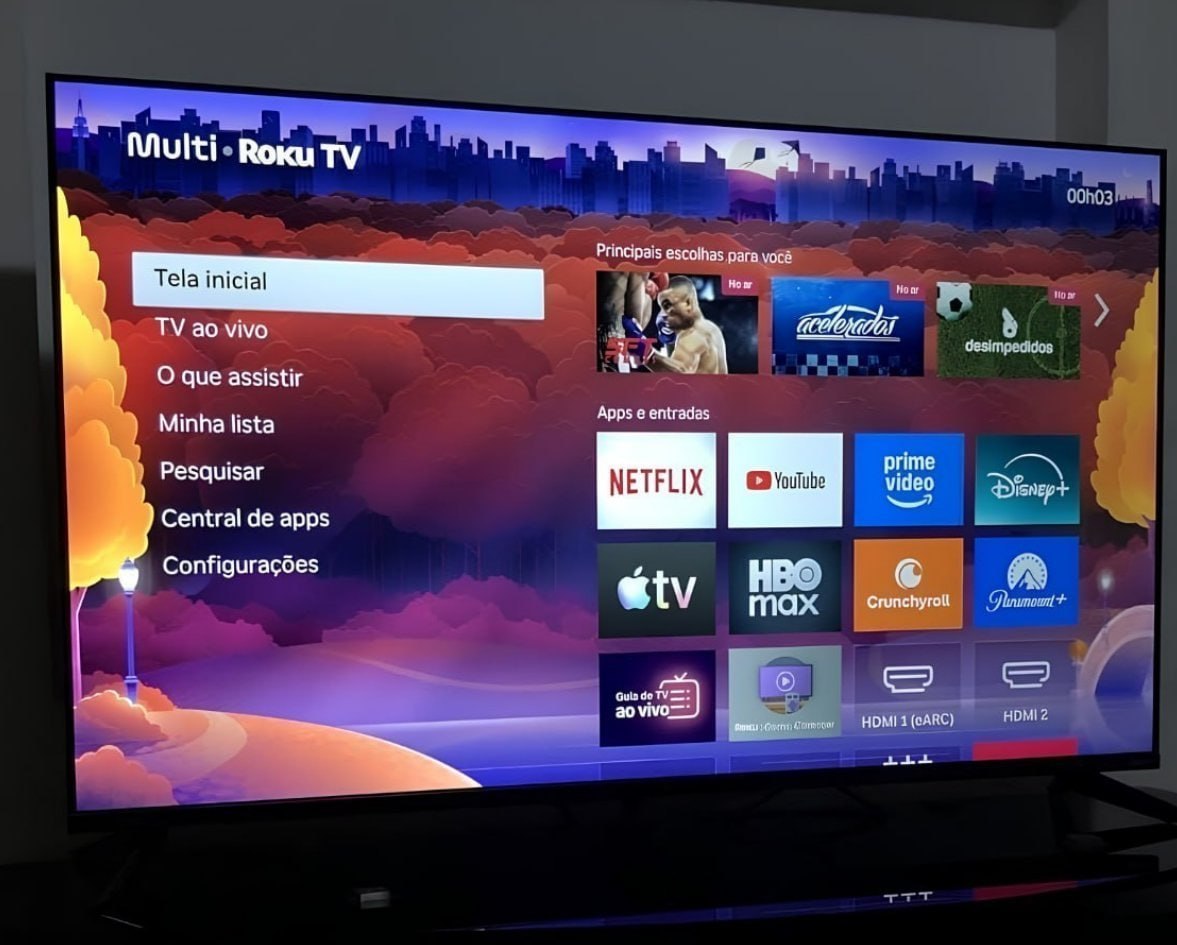 📺 Smart TV Roku Multi 50" 4K