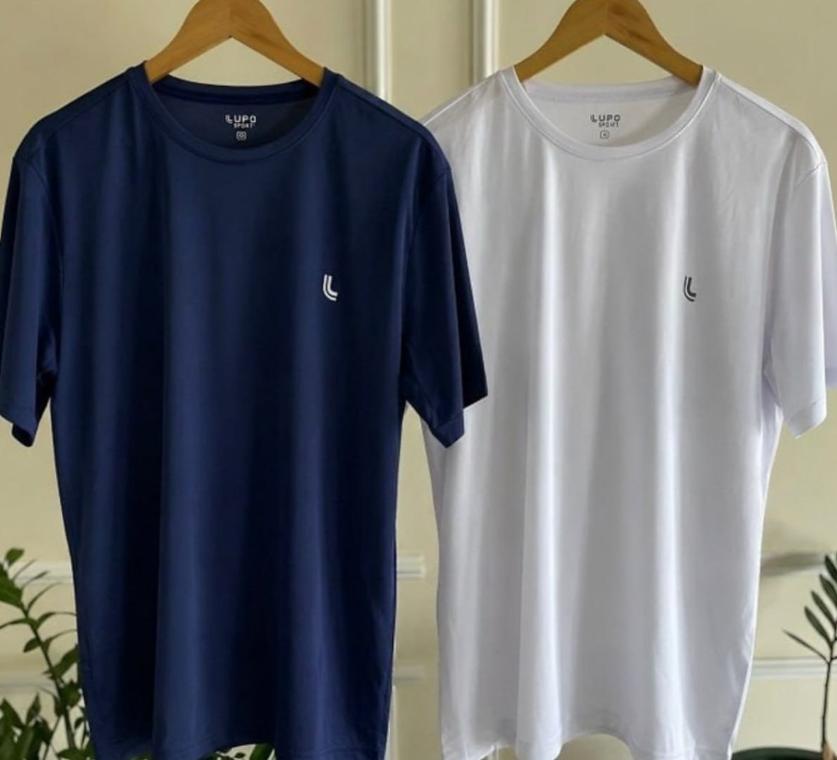 👕 Kit 2 Camiseta Dry Fit Lupo (Opções de cores)