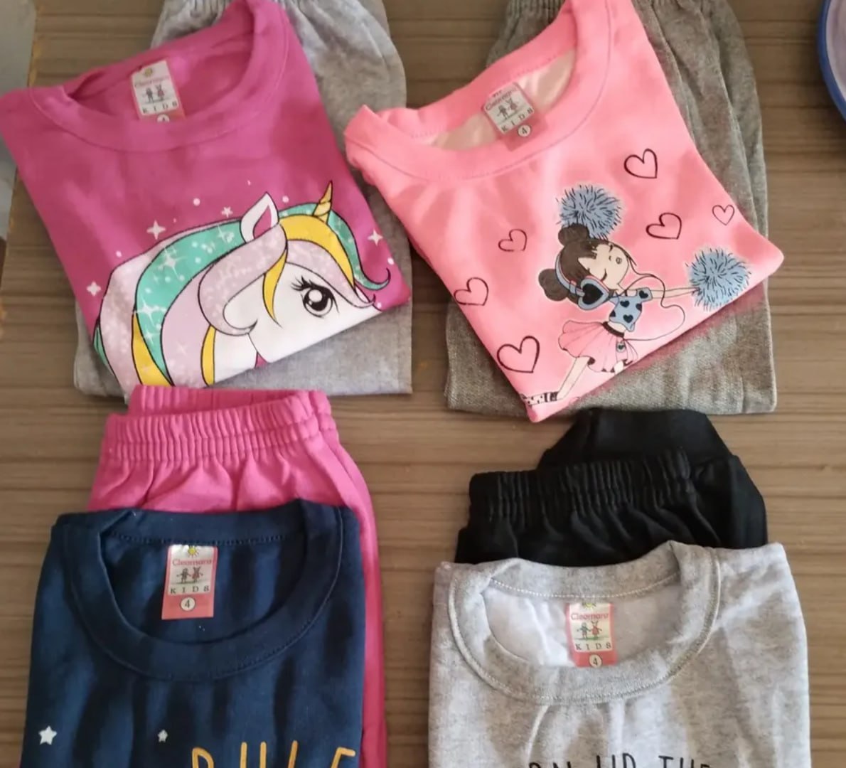 🧥 Kit 8 Peças Moletom Infantil
