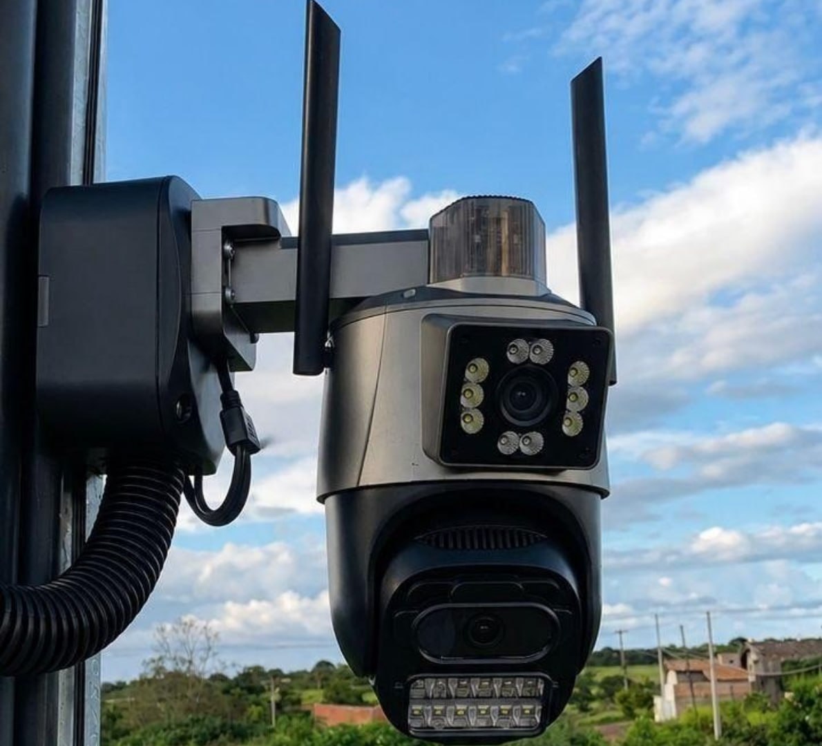 ✅ Câmera de Segurança IP com Giroflex