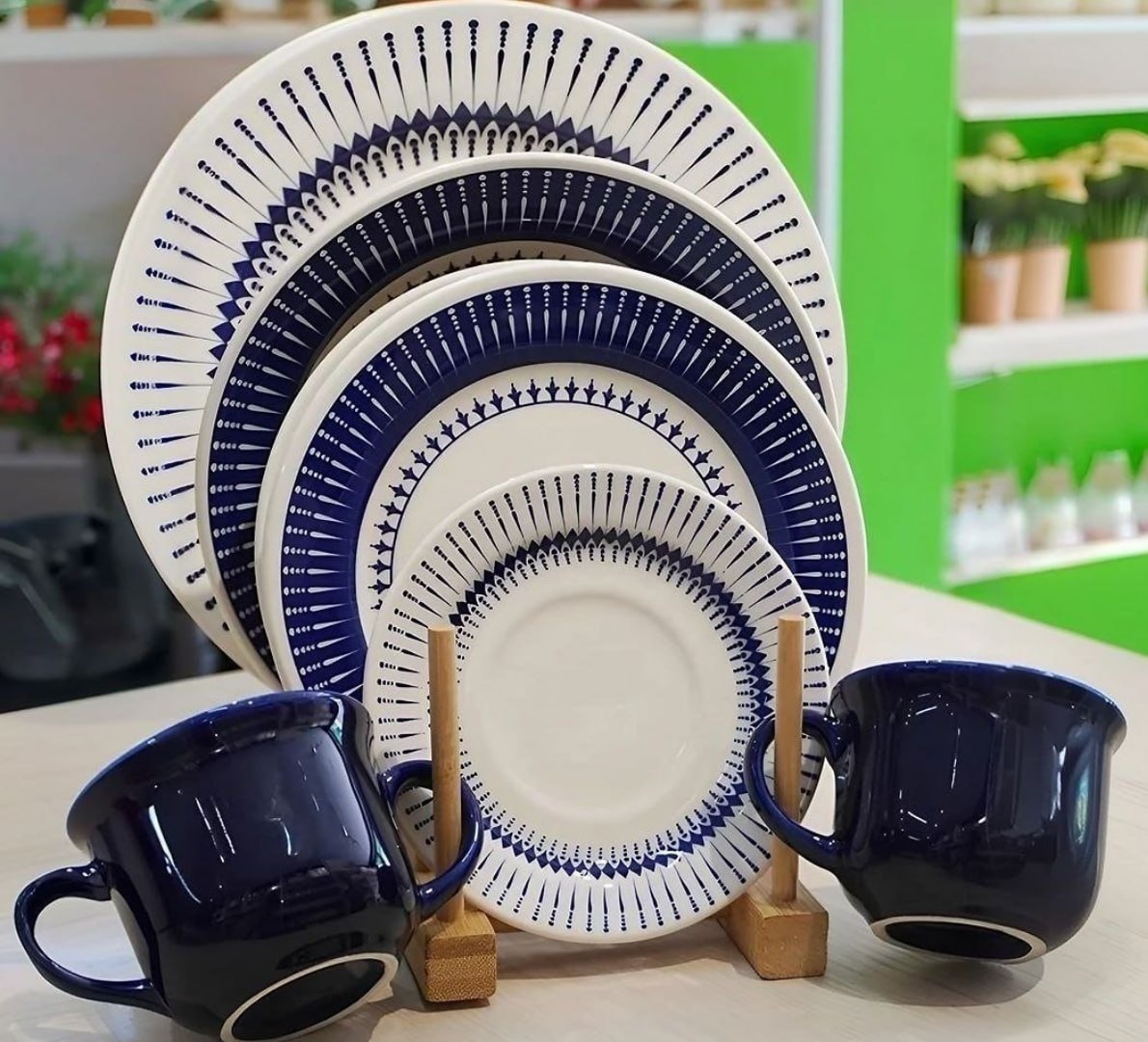 🍽 Aparelho de Jantar e Chá 20 peças Donna Colb