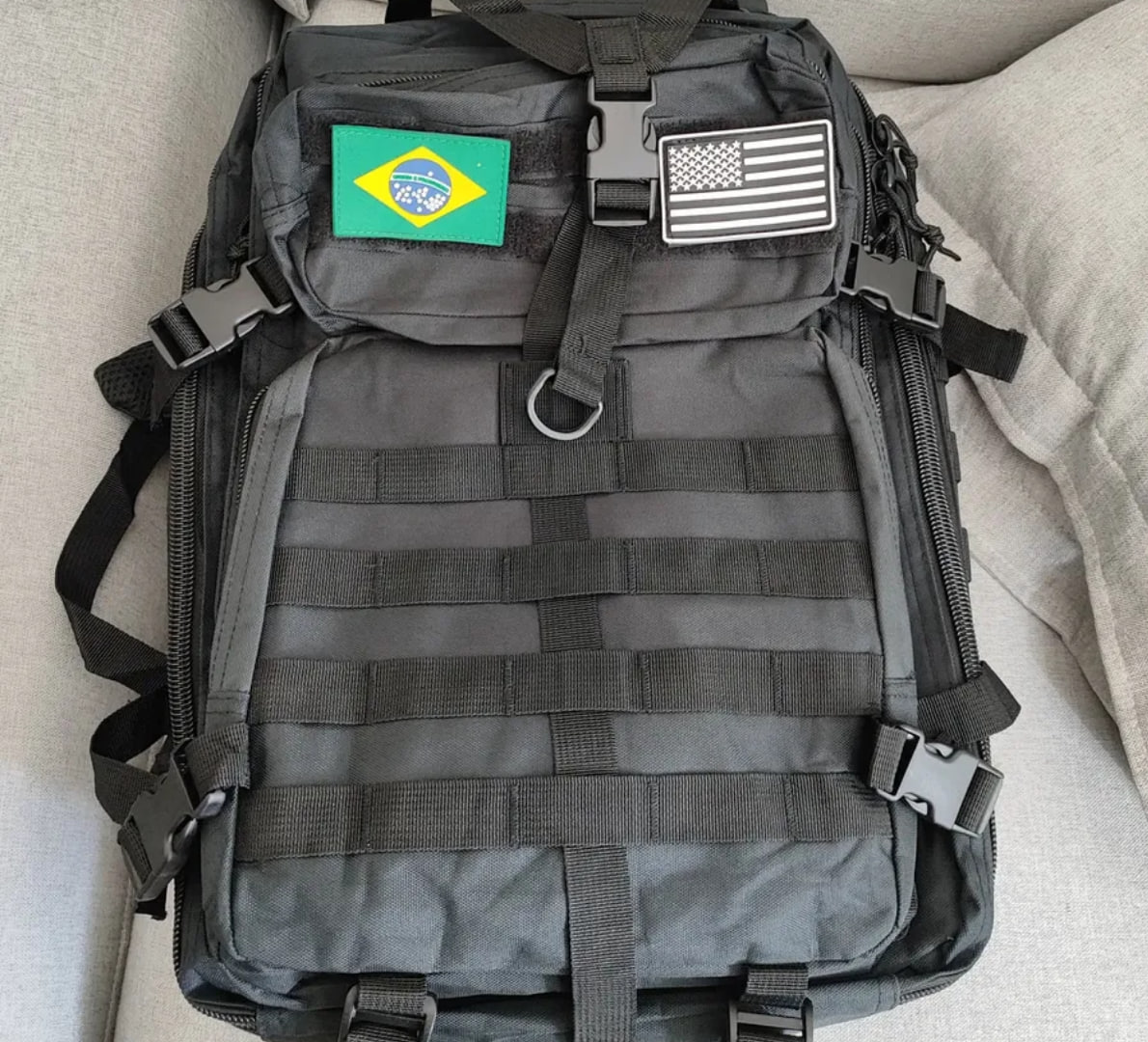 🎒 Mochila Tática Impermeável Reforçada 50L