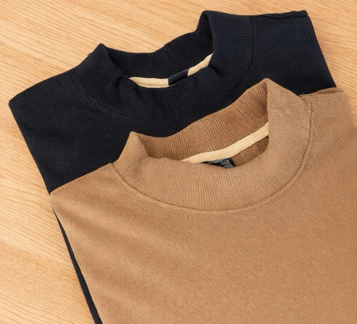 👕 Kit 2 Camisetas Oversized Texturizadas