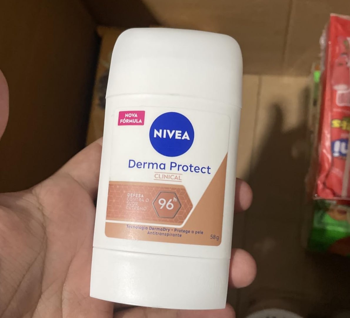 ✅ NIVEA Desodorante Antitranspirante Stick Derma Protect Clinical 58g