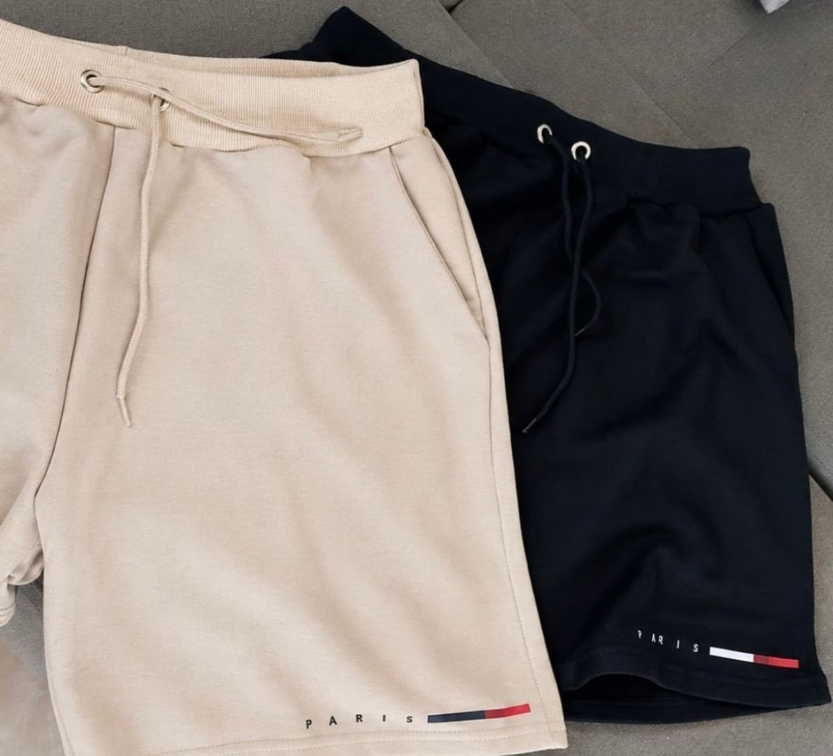 🩳 Kit 02 Bermuda Casual Short Moletom (2 Cores)