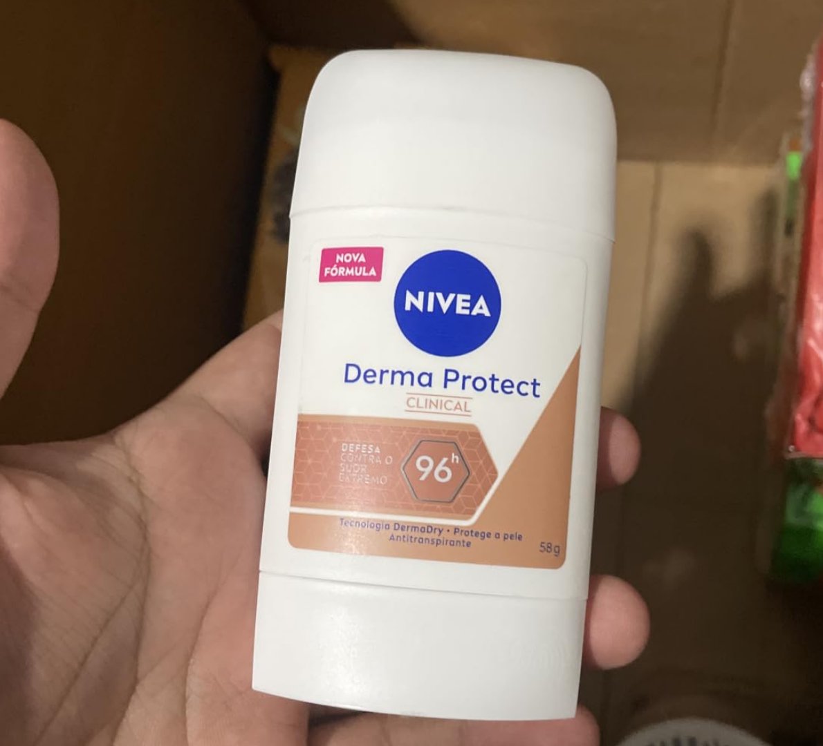 ✅ NIVEA Desodorante Antitranspirante Stick Derma Protect Clinical 58g
