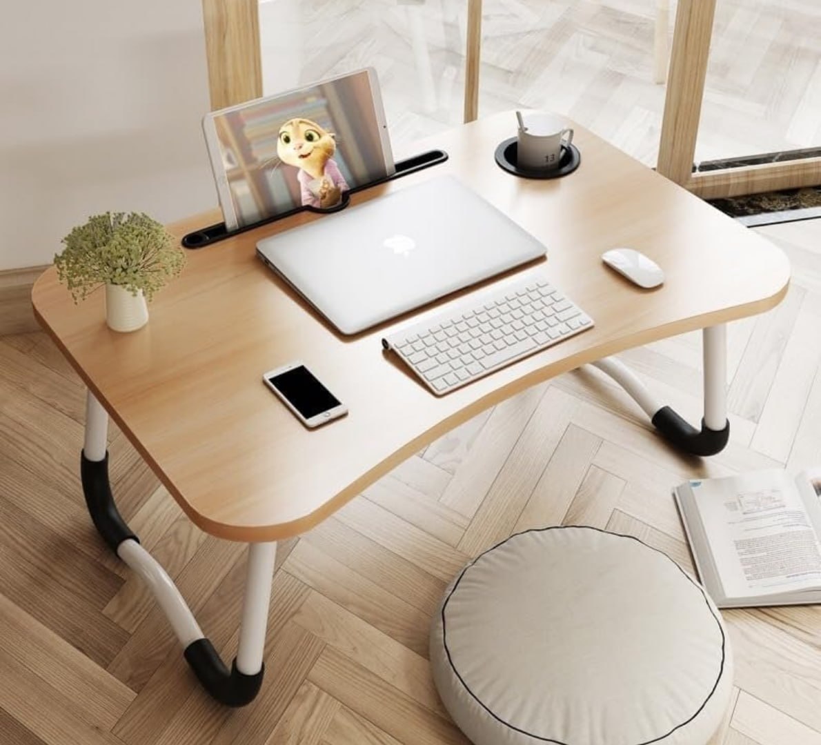 ✅ Mesa Portátil Para Notebook Suporte Cama Sofá MA