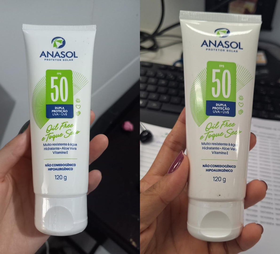 ☀️ Anasol Protetor Solar FPS 50-120 g