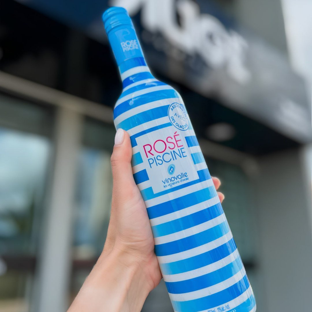 🍷 Vinho Rose Piscine Stripes Listras 750Ml Hao Bosch
