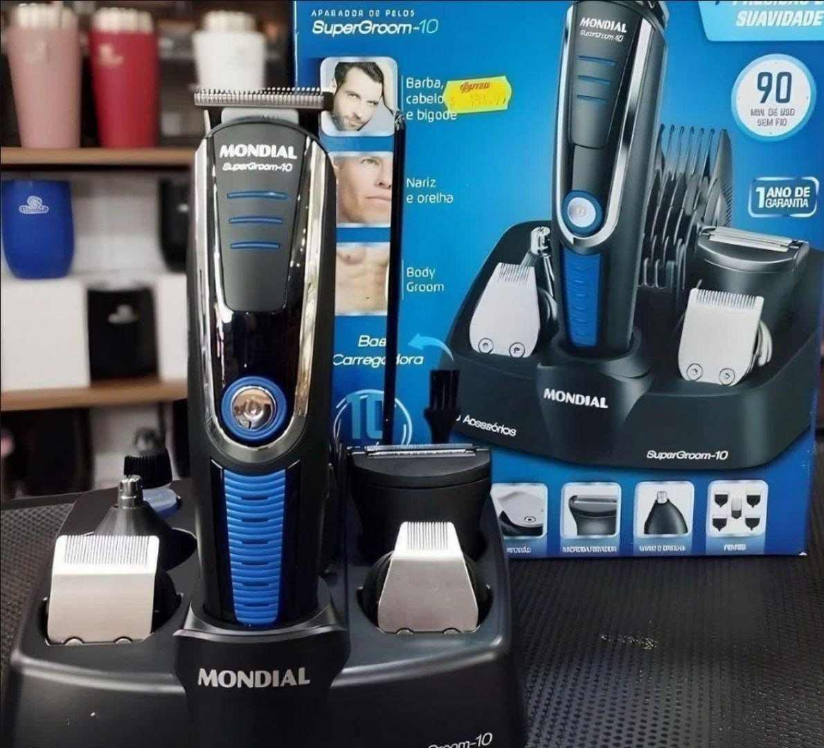 💈 Aparador de Pelos Super Groom 10 Mondial