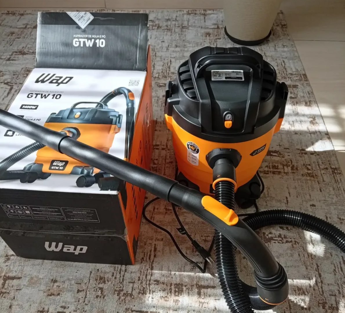 ✅ Aspirador de Pó e Água WAP GTW 10 1400W, 220V