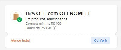 🚨 NOVO CUPOM MERCADO LIVRE 🚨