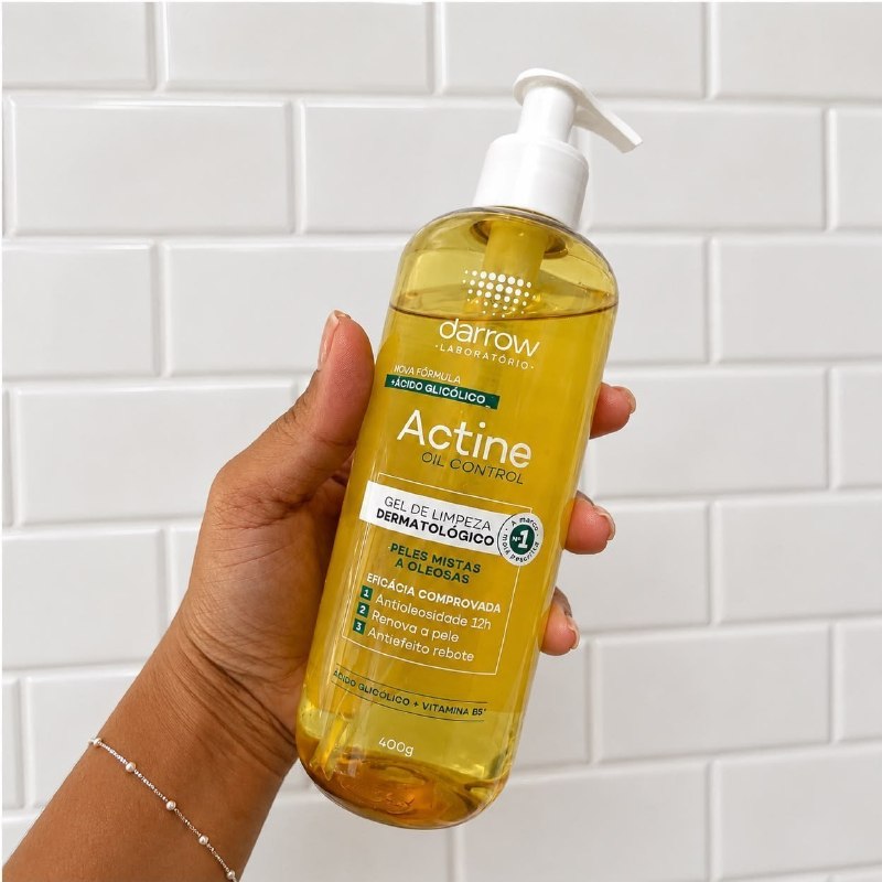 ✨ Gel de Limpeza Facial Darrow Actine Oil Control 400g