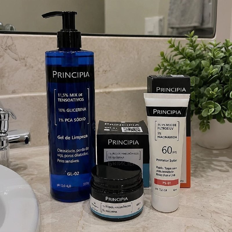✅ Kit Completo Principia Para Pele Sensível Com Fps 60