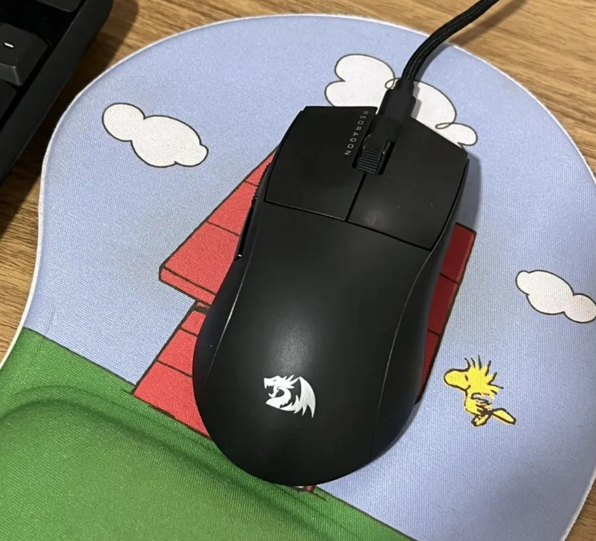 🖱️ Mouse Redragon Ultra Light K1ng M724 1k Hz com Fio