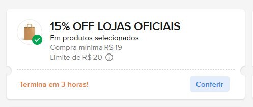 🚨 CUPOM: MERCADO LIVRE NAS LOJAS OFICIAIS