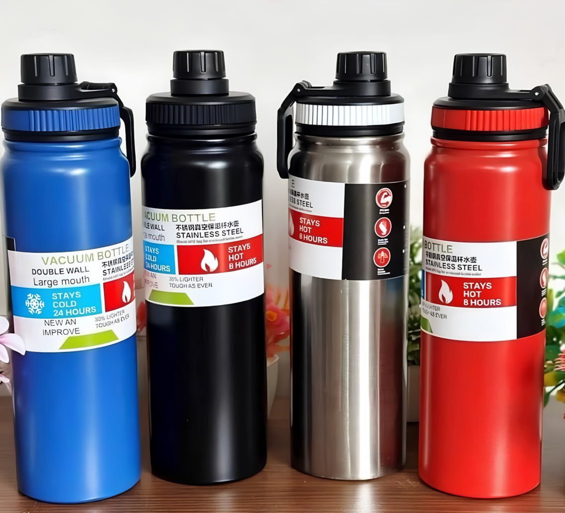 ✅ Garrafa Térmica 800ml Inox