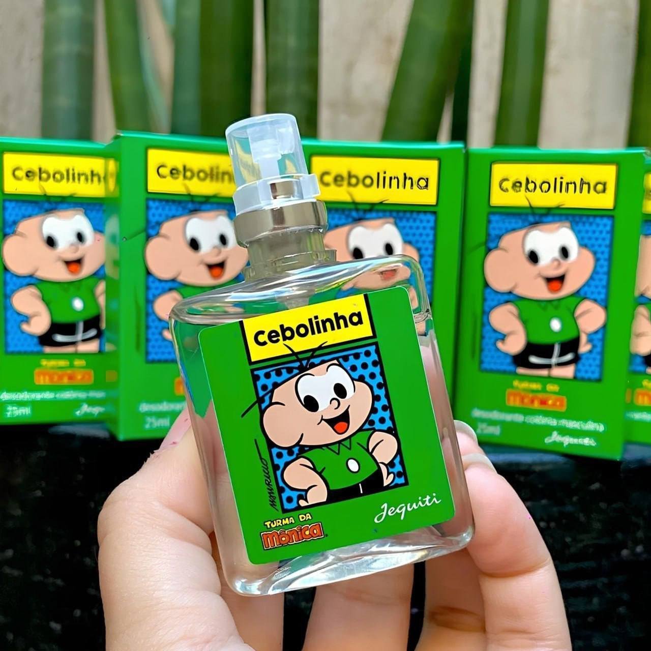💨 Deo Colônia Cebolinha 25ml - Jequiti