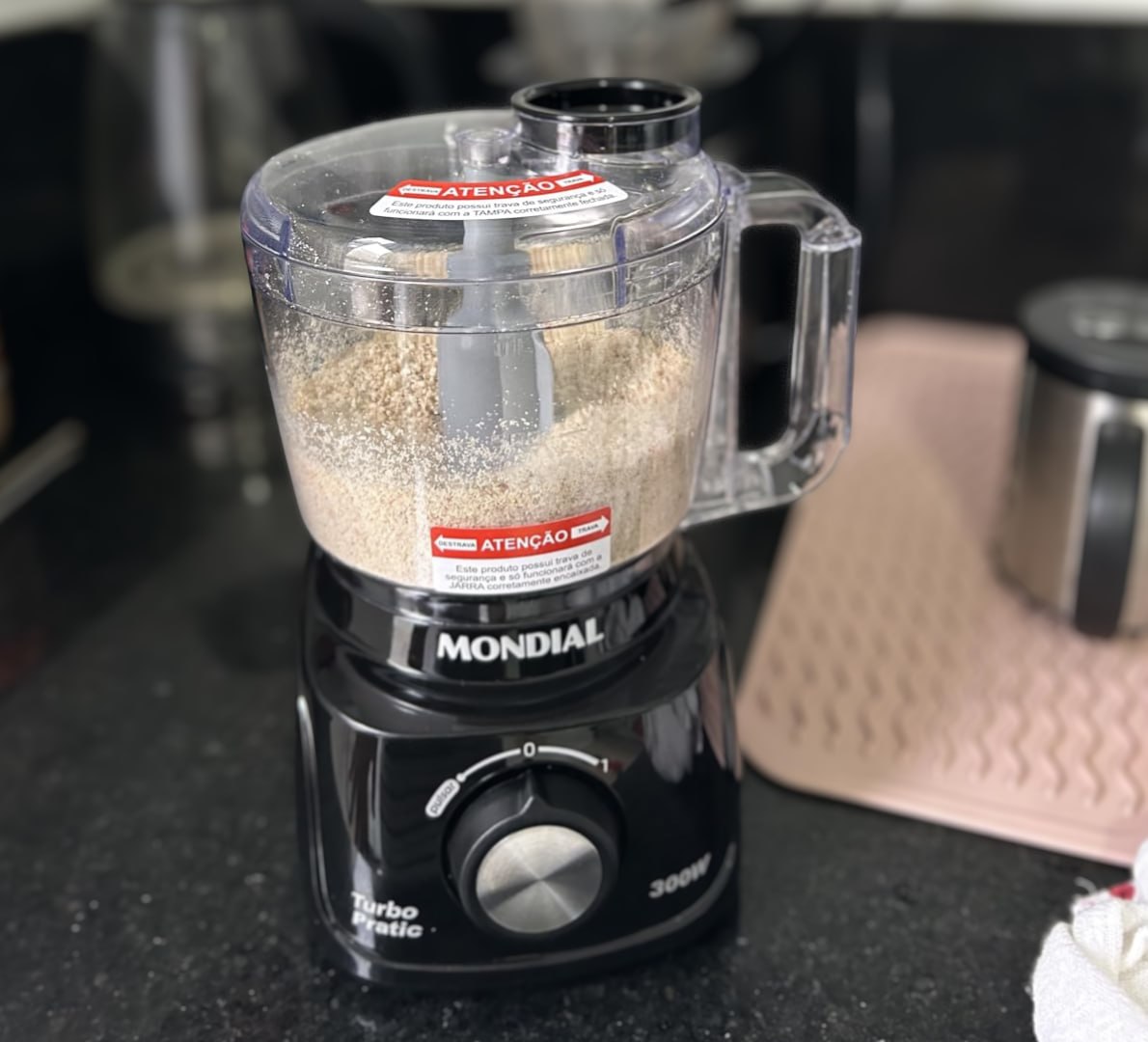 ✅ MONDIAL Mini Processador Turbo Pratic, 300W, 220V