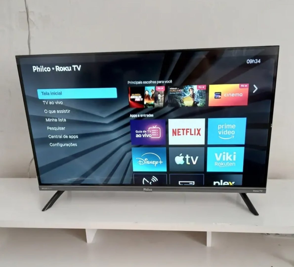 📺 Smart TV 32" Philco Roku Dolby Audio
