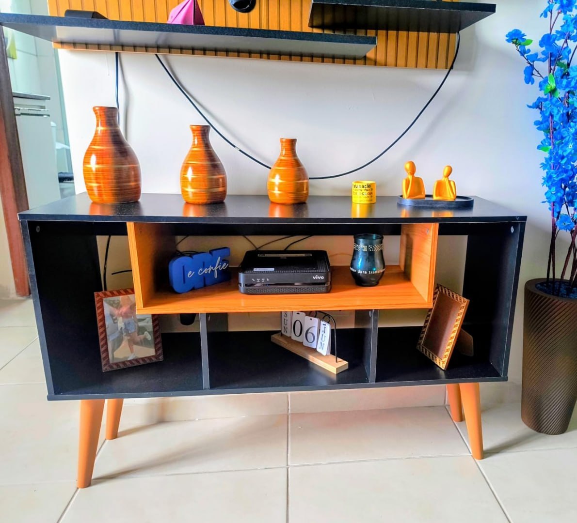 ✅ Rack Bancada Para Tv De Até 43 Polegadas (3 cores)