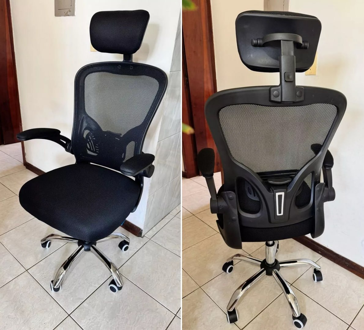 🪑 Cadeira Ergonômica de Escritório Giratória Mesh -Syberflex