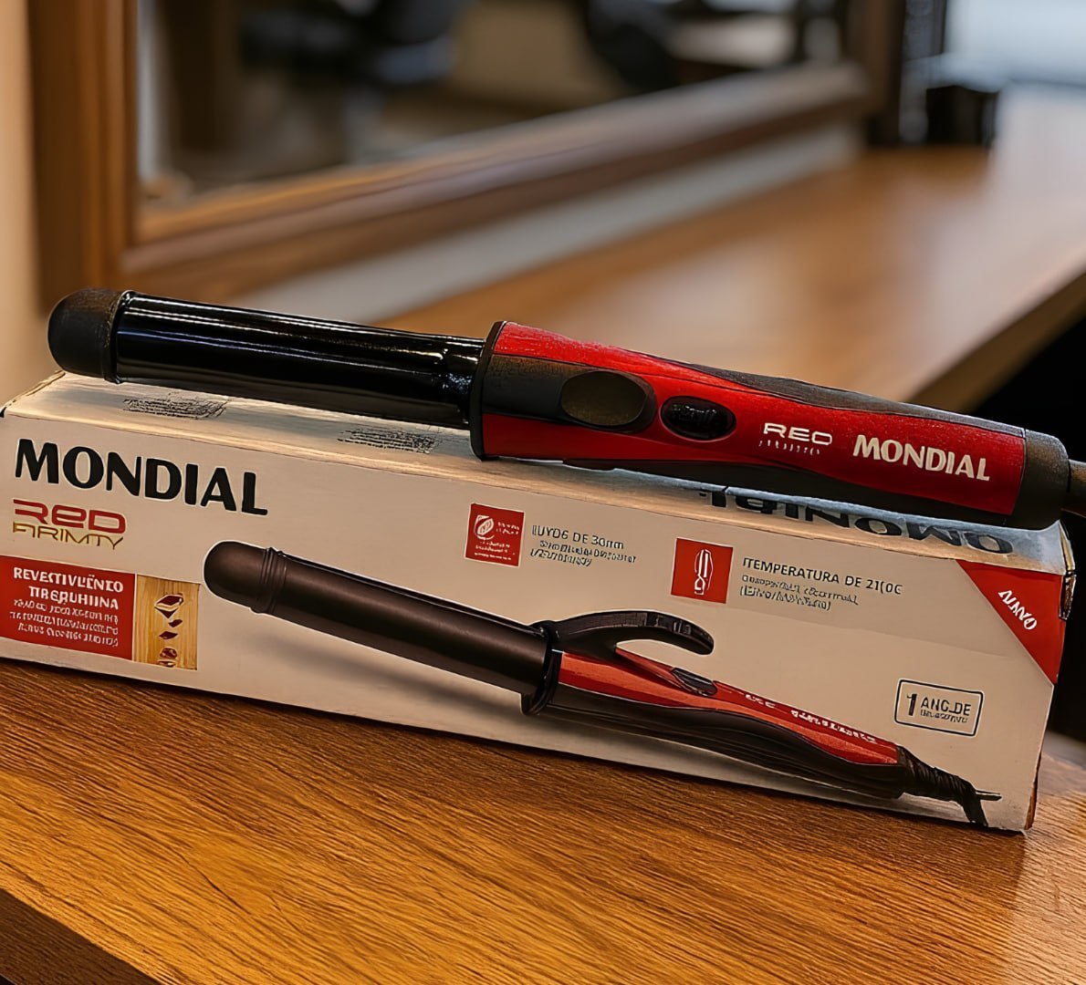 ✅ Modelador de Cachos Mondial Infinity EM-12