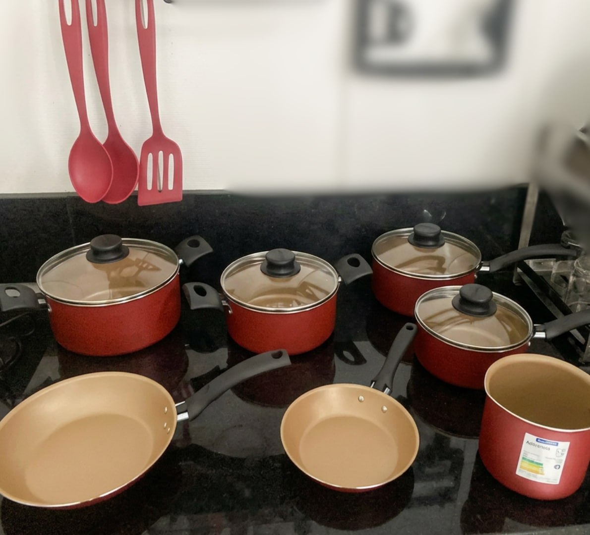 🍳 Jogo de Panelas Tramontina Turim 10 Peças (2 cores)