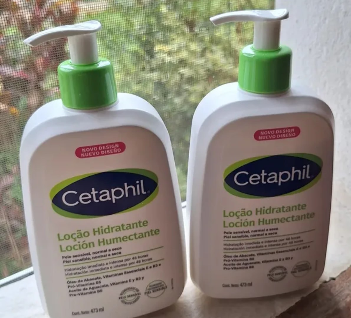 🧴 Kit Cetaphil 2 Loções Hidratantes 473ml/400g neutra