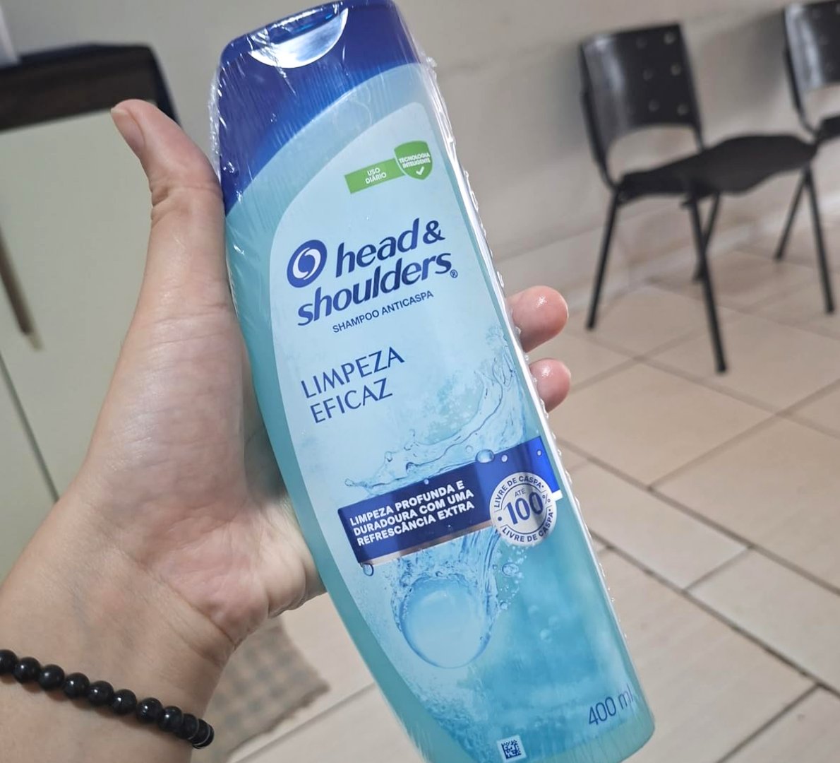 🫧 Head & Shoulders Shampoo Anticaspa Limpeza Refrescante 400ml