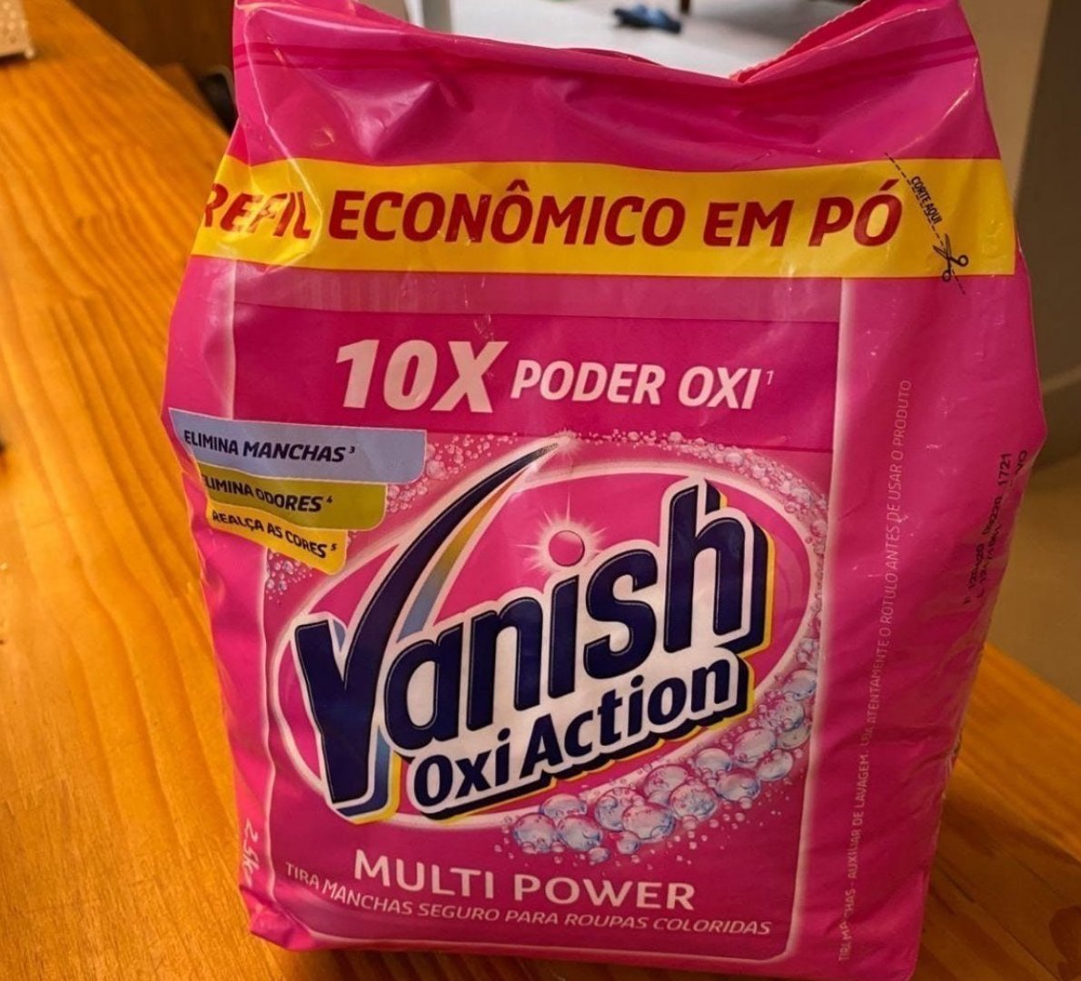 🫧 Vanish Tira Manchas em Pó Multi Power Oxi Action 2,5Kg (Roupas Coloridas)