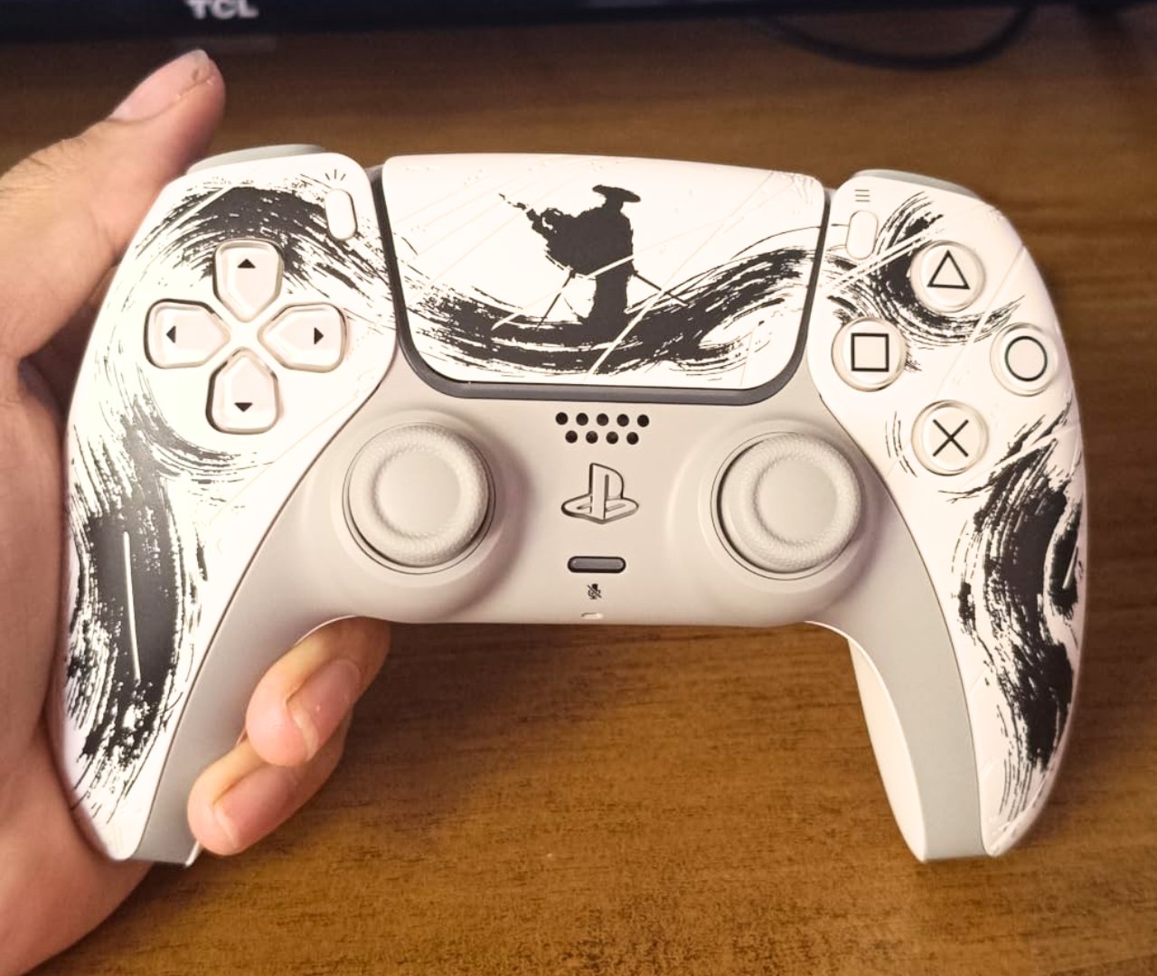 🎮 Controle sem fio PlayStation 5 DualSense Edição Limitada Black: Ghost of Yōtei