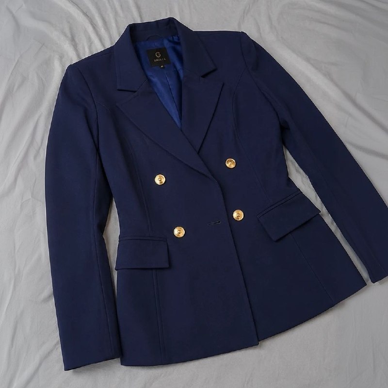 🧥 Blazer Feminino Alfaiataria Com Botões