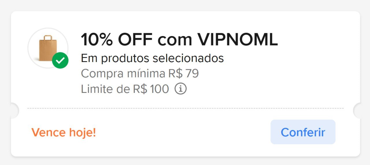 🚨 NOVO CUPOM MERCADO LIVRE 🚨