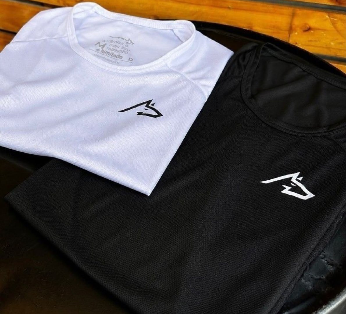 👕 Kit 2 Camisetas Dry Wolf Alpha (Em cores)